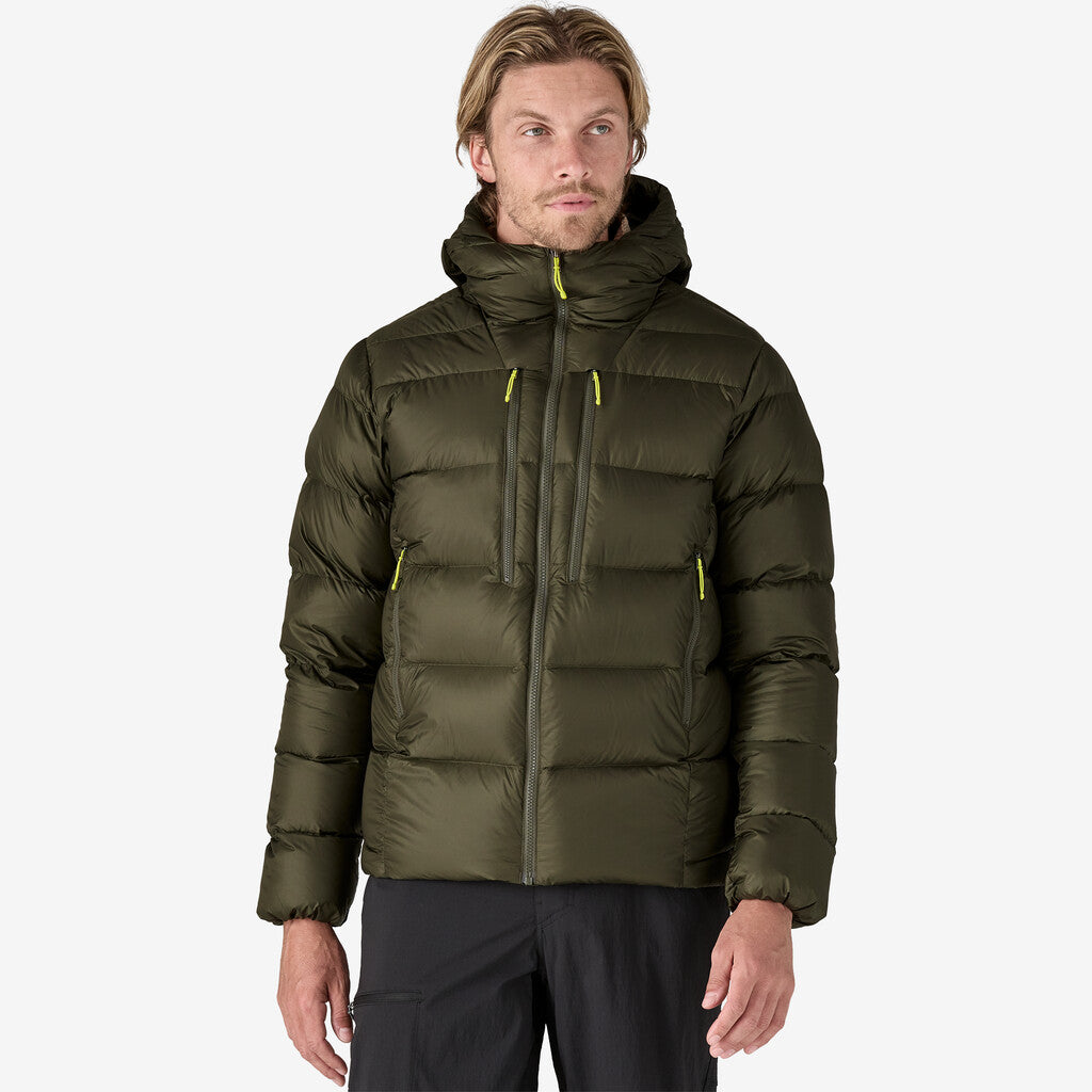 Patagonia Men's Fitz Roy Down Hoody-Pine Needle Green-Killington Sports