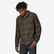 Patagonia Men's Fjord Flannel Shirt-Cascade: Basin Green-Killington Sports