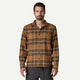 Patagonia Men's Fjord Flannel Shirt-Catch: Deer Brown-Killington Sports