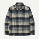 Patagonia Men's Fjord Flannel Shirt-Hibernate: Sunken Blue-Killington Sports