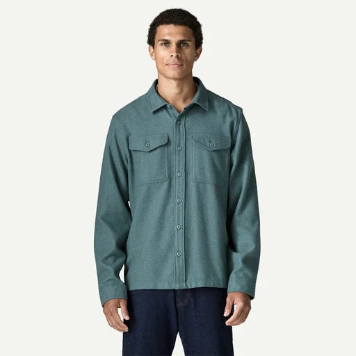 Patagonia Men's Fjord Flannel Shirt-Whole Weave: Blue Sage-Killington Sports