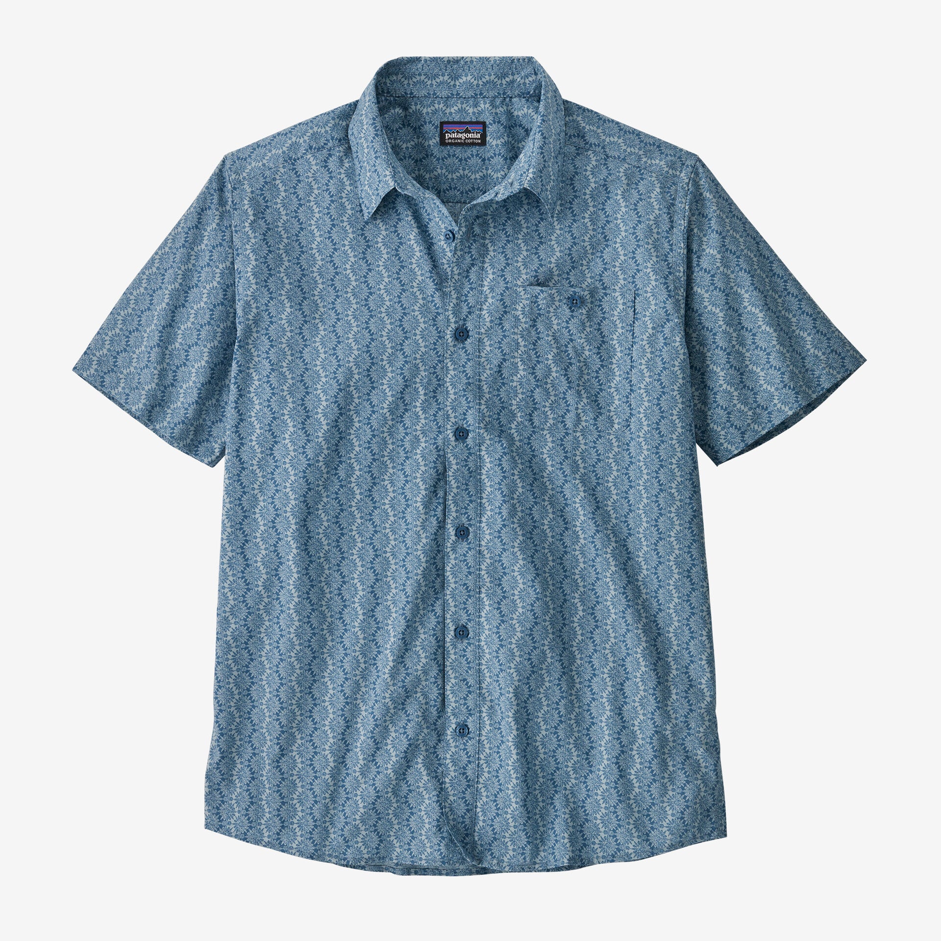 Patagonia Men's Go-To Shirt-Kaleidoscope: Still Blue-Killington Sports