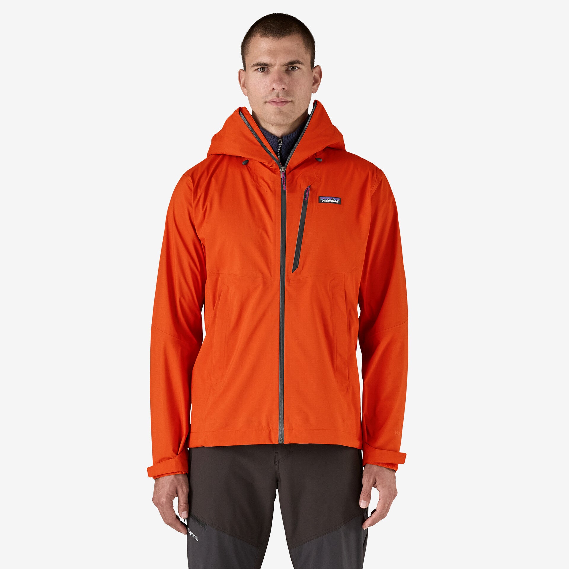 Patagonia Men's Granite Crest Rain Jacket-Pollinator Orange-Killington Sports