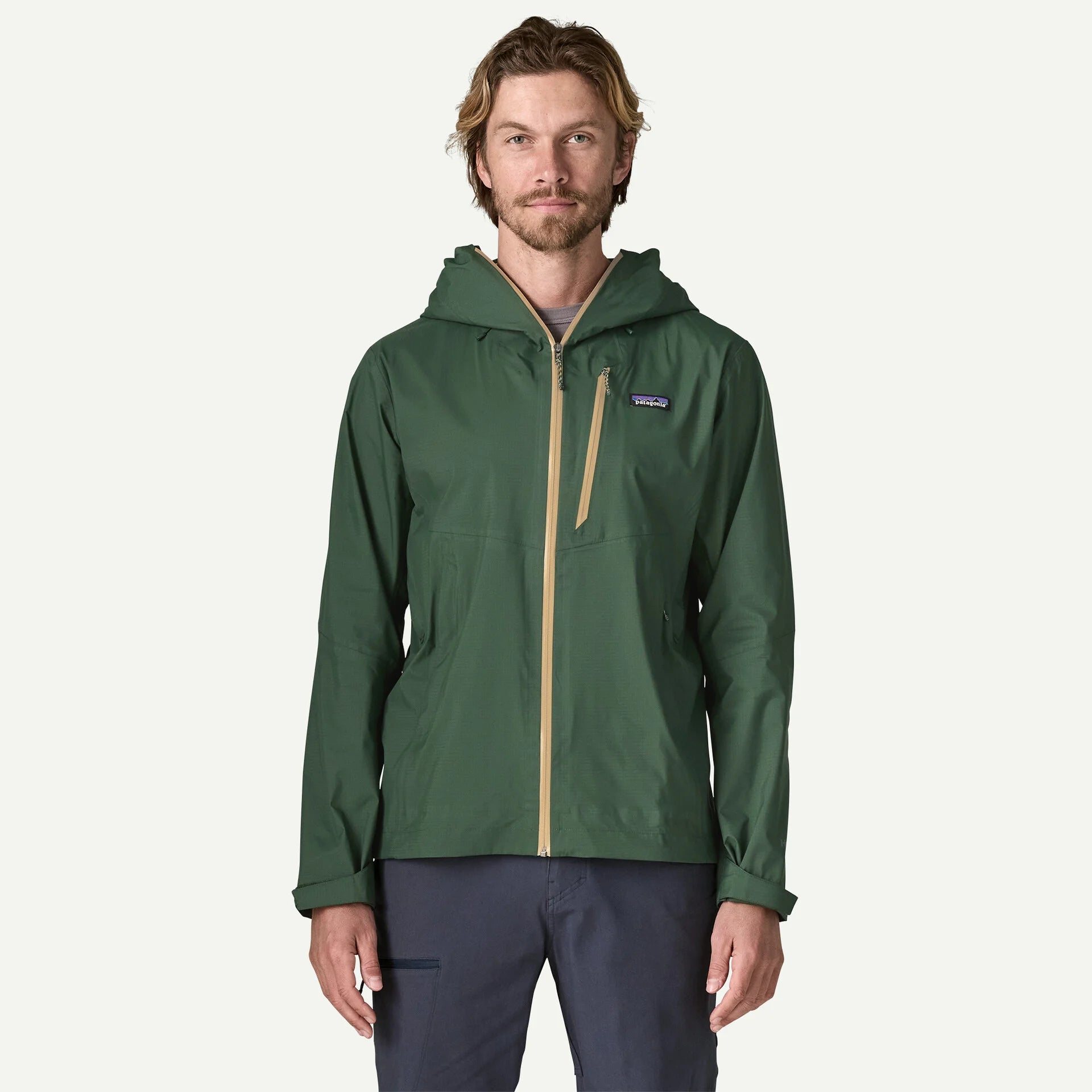 Patagonia Men's Granite Crest Rain Jacket-Treeline Green-Killington Sports