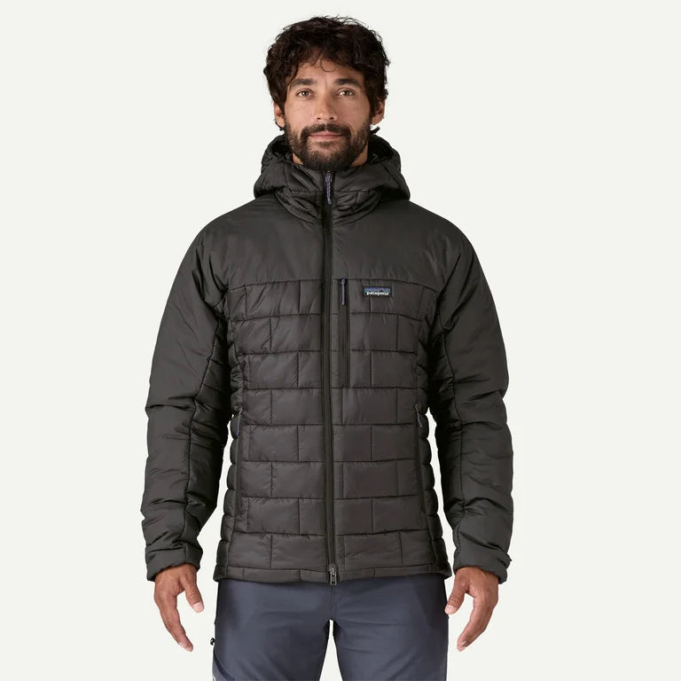 Patagonia Men's Hi-Loft Nano Puff® Hoody-Black-Killington Sports