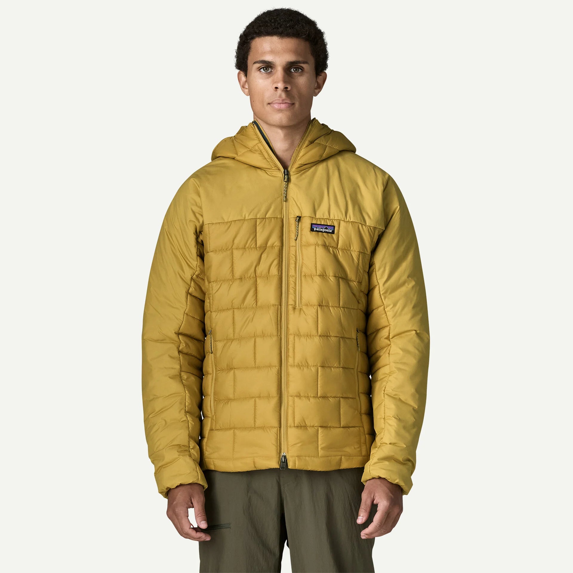Patagonia Men's Hi-Loft Nano Puff® Hoody-Lynx Tan-Killington Sports