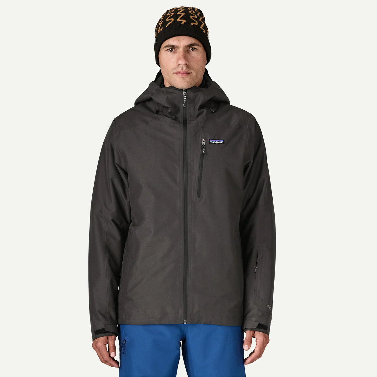 Patagonia Men's Insulated Powder Town Jacket-Black-Killington Sports