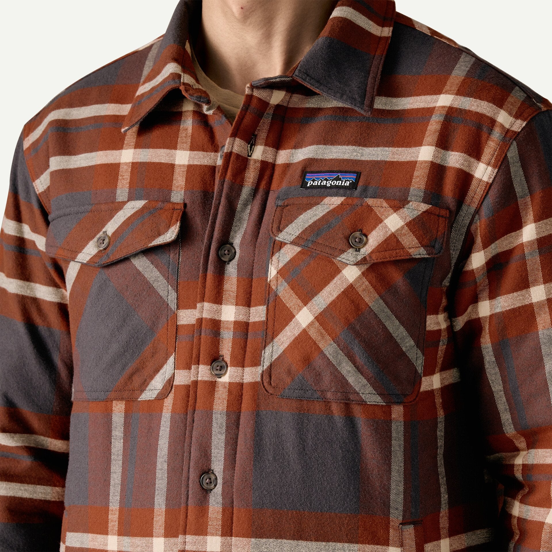 Patagonia Men's Lightweight Insulated Fjord Flannel Shirt-Killington Sports