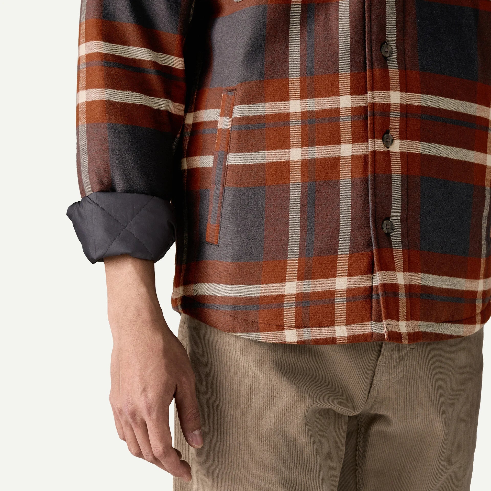Patagonia Men's Lightweight Insulated Fjord Flannel Shirt-Killington Sports