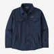 Patagonia Men's Lightweight Insulated Fjord Flannel Shirt-New Navy-Killington Sports