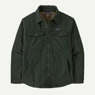 Patagonia Men's Lightweight Insulated Fjord Flannel Shirt-Old Growth Green-Killington Sports