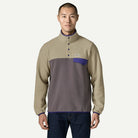 Patagonia Men's Lightweight Synchilla® Snap-T® Fleece Pullover-May Grey-Killington Sports