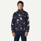 Patagonia Men's Lightweight Synchilla® Snap-T® Fleece Pullover-Polar Breeze: Sunken Blue-Killington Sports