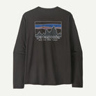Patagonia Men's Long-Sleeved Capilene® Cool Daily Shirt - '73 Skyline-Black-Killington Sports