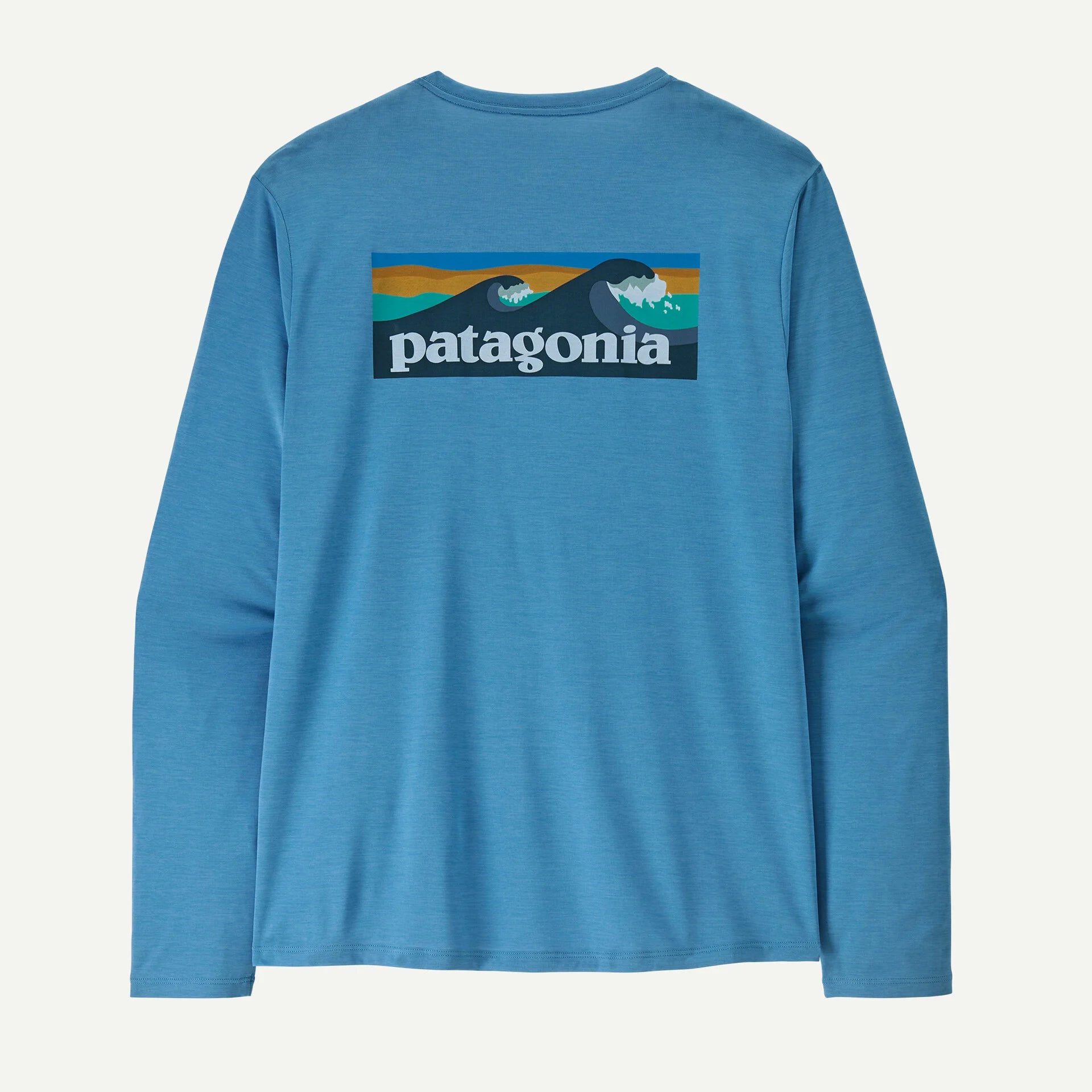 Patagonia Men's Long-Sleeved Capilene® Cool Daily Shirt - Boardshort Logo-Killington Sports