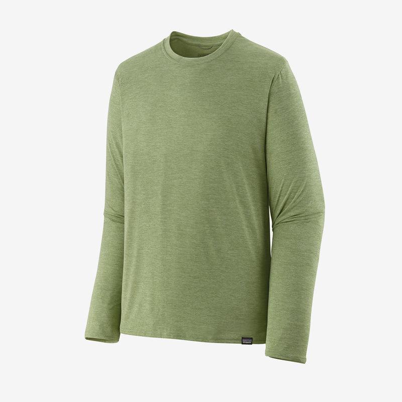 Patagonia Men's Long Sleeved Capilene Cool Daily Shirt-Salvia Green-Killington Sports