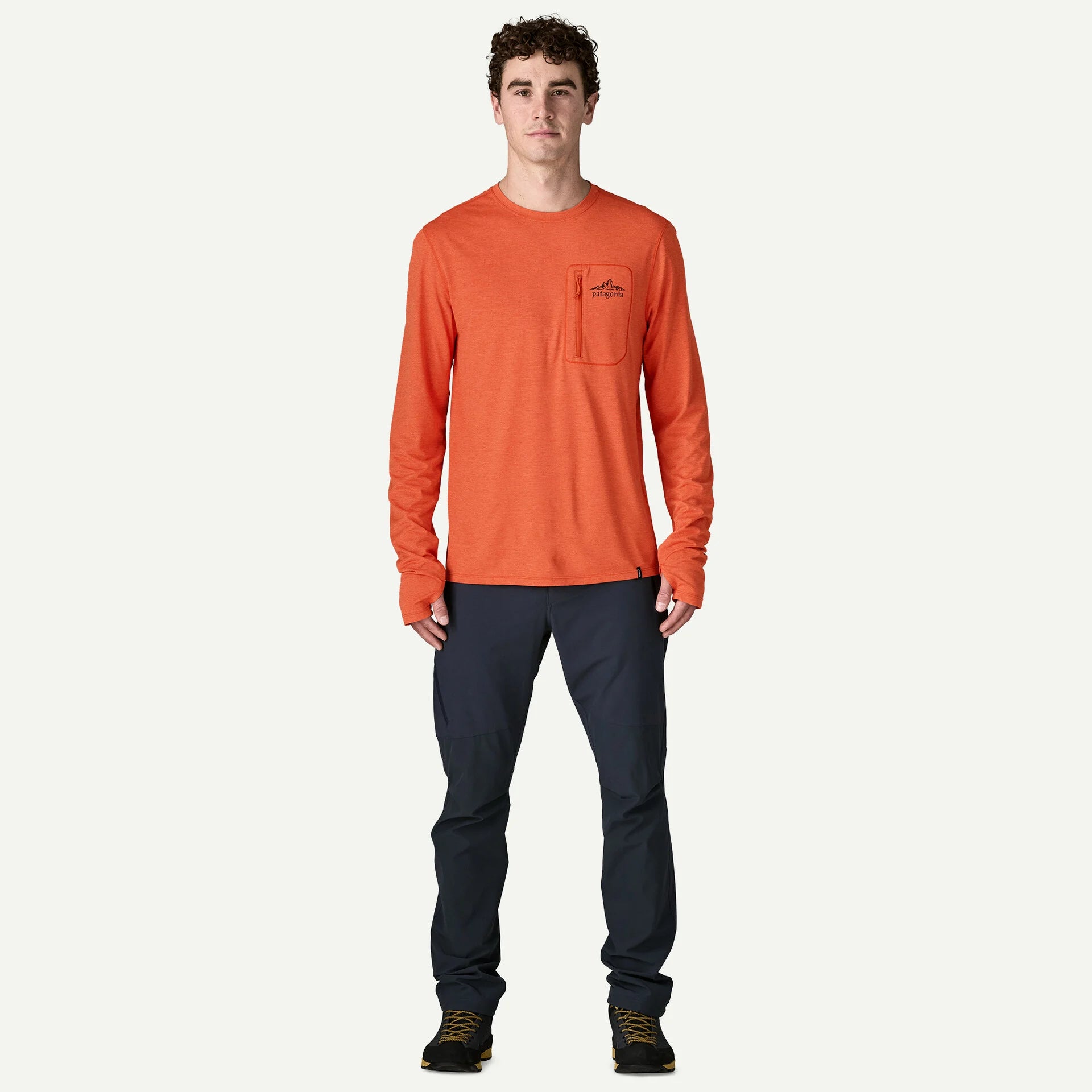 Patagonia Men's Long-Sleeved Capilene® Cool Sun Shirt - Cloud Crag Crest-Killington Sports