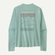 Patagonia Men's Long-Sleeved Capilene® Cool Sun Shirt - Peak Visions-Thermal Blue - Thin Ice X-Dye-Killington Sports