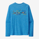 Patagonia Men's Long-Sleeved Capilene® Cool Daily Graphic Shirt-Unity Fitz: Vessel Blue X-Dye-Killington Sports