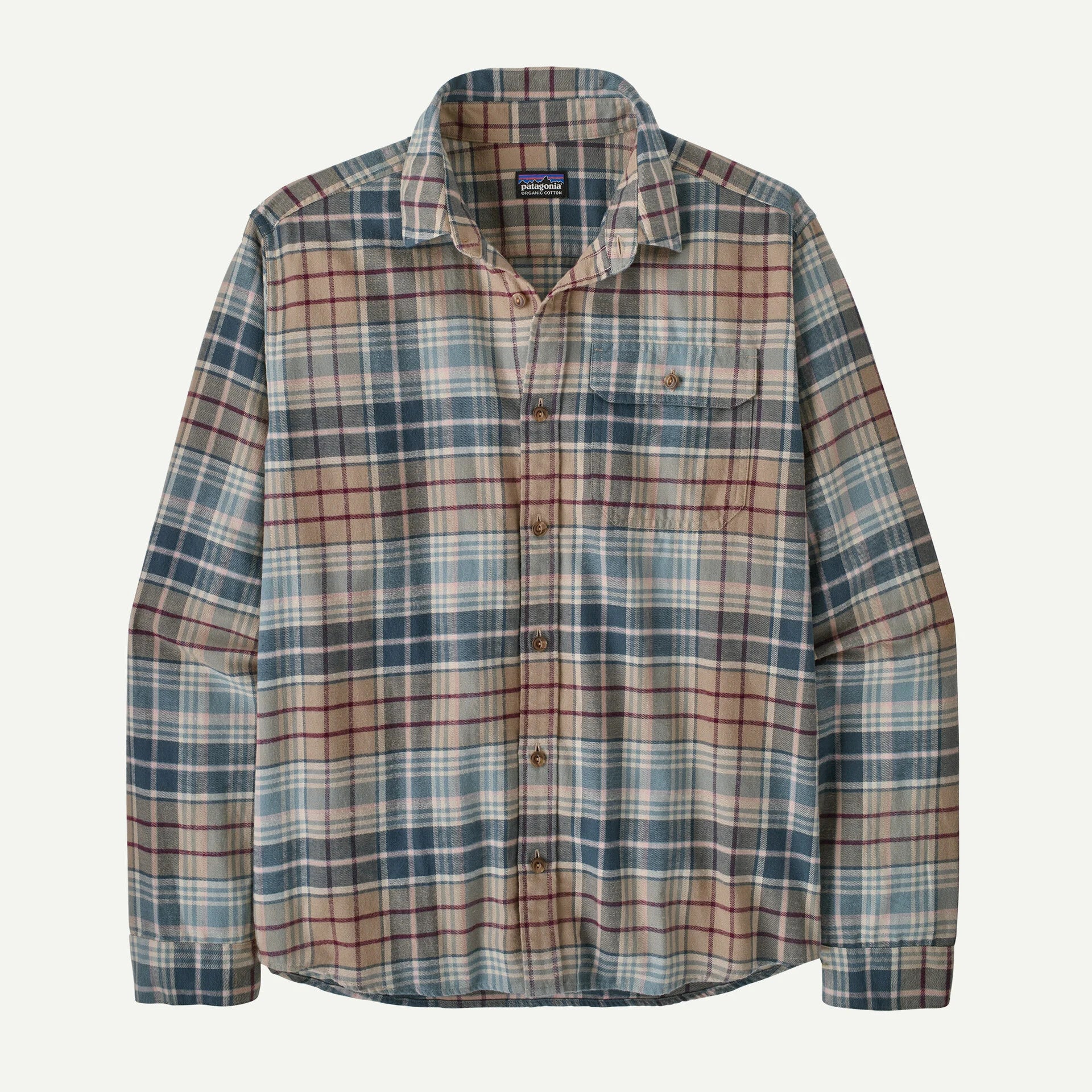 Patagonia Men's Long-Sleeved Lightweight Fjord Flannel Shirt-Killington Sports