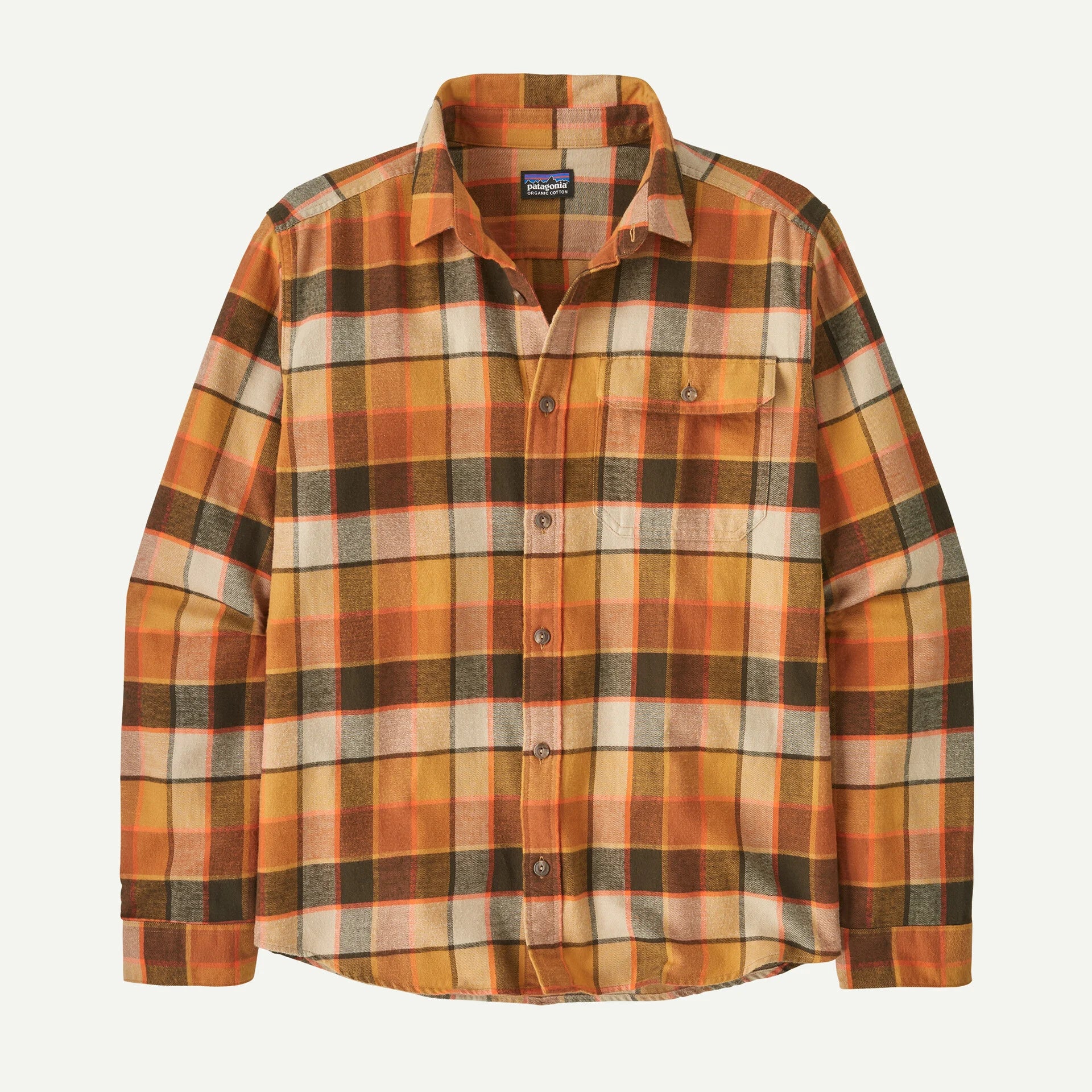 Patagonia Men's Long-Sleeved Lightweight Fjord Flannel Shirt-Killington Sports