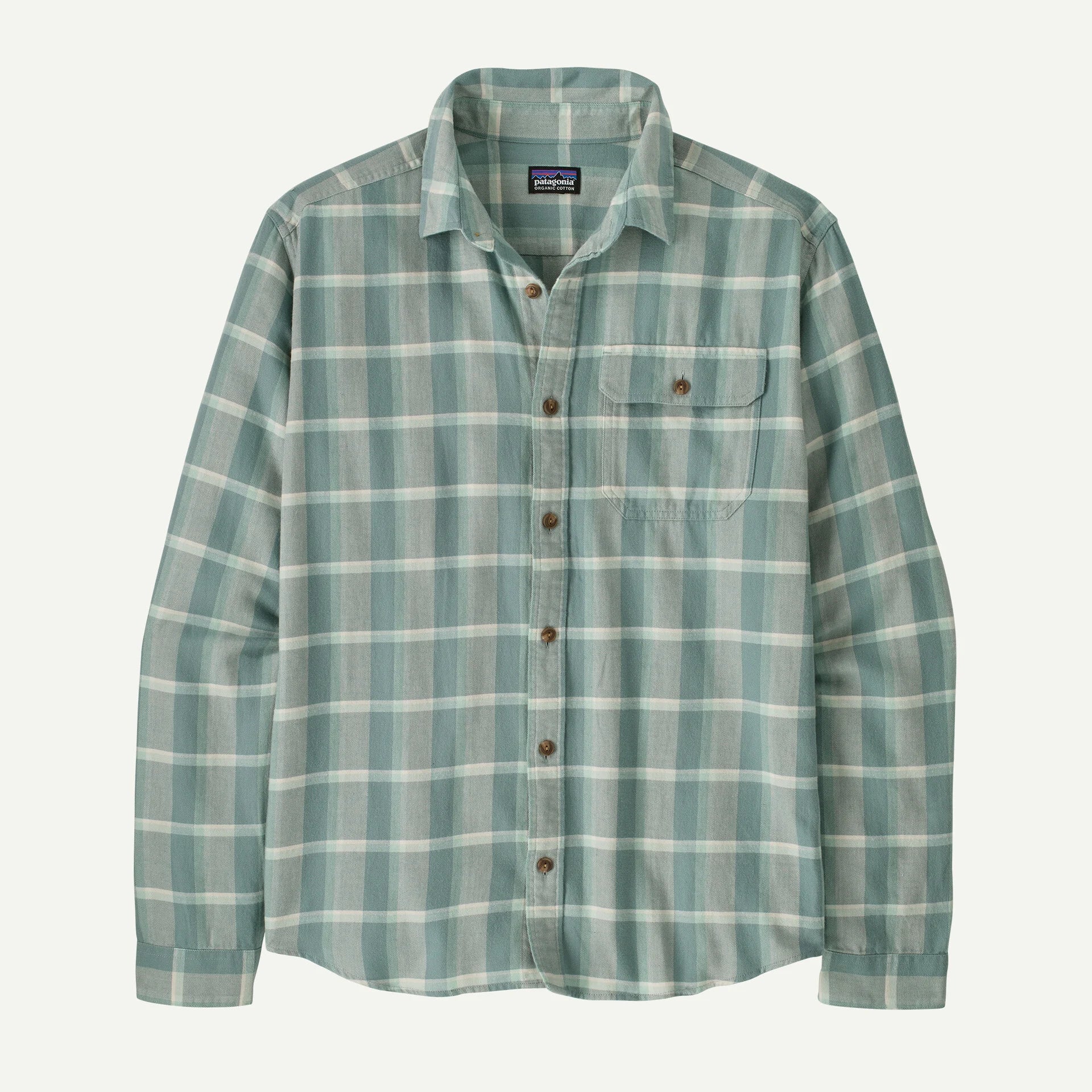 Patagonia Men's Long-Sleeved Lightweight Fjord Flannel Shirt