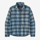 Patagonia Men's Long-Sleeved Lightweight Fjord Flannel Shirt-Avant: Blue Bird-Killington Sports