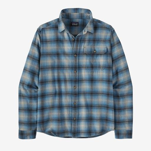 Patagonia Men's Long-Sleeved Lightweight Fjord Flannel Shirt-Avant: Blue Bird-Killington Sports