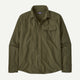 Patagonia Men's Long-Sleeved Lightweight Fjord Flannel Shirt-Basin Green-Killington Sports