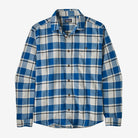 Patagonia Men's Long-Sleeved Lightweight Fjord Flannel Shirt-Captain: Endless Blue-Killington Sports