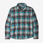 Patagonia Men's Long-Sleeved Lightweight Fjord Flannel Shirt-Lavas: Belay Blue-Killington Sports