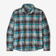 Patagonia Men's Long-Sleeved Lightweight Fjord Flannel Shirt-Lavas: Belay Blue-Killington Sports