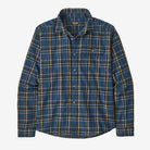 Patagonia Men's Long-Sleeved Lightweight Fjord Flannel Shirt-Major: Tidepool Blue-Killington Sports