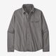 Patagonia Men's Long-Sleeved Lightweight Fjord Flannel Shirt-Noble Grey-Killington Sports
