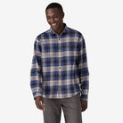 Patagonia Men's Long-Sleeved Lightweight Fjord Flannel Shirt-Spotter: Endless Blue-Killington Sports