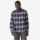 Patagonia Men's Long-Sleeved Lightweight Fjord Flannel Shirt-Spotter: Endless Blue-Killington Sports