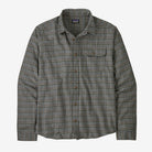 Patagonia Men's Long-Sleeved Lightweight Fjord Flannel Shirt-Tracks: Thermal Blue-Killington Sports