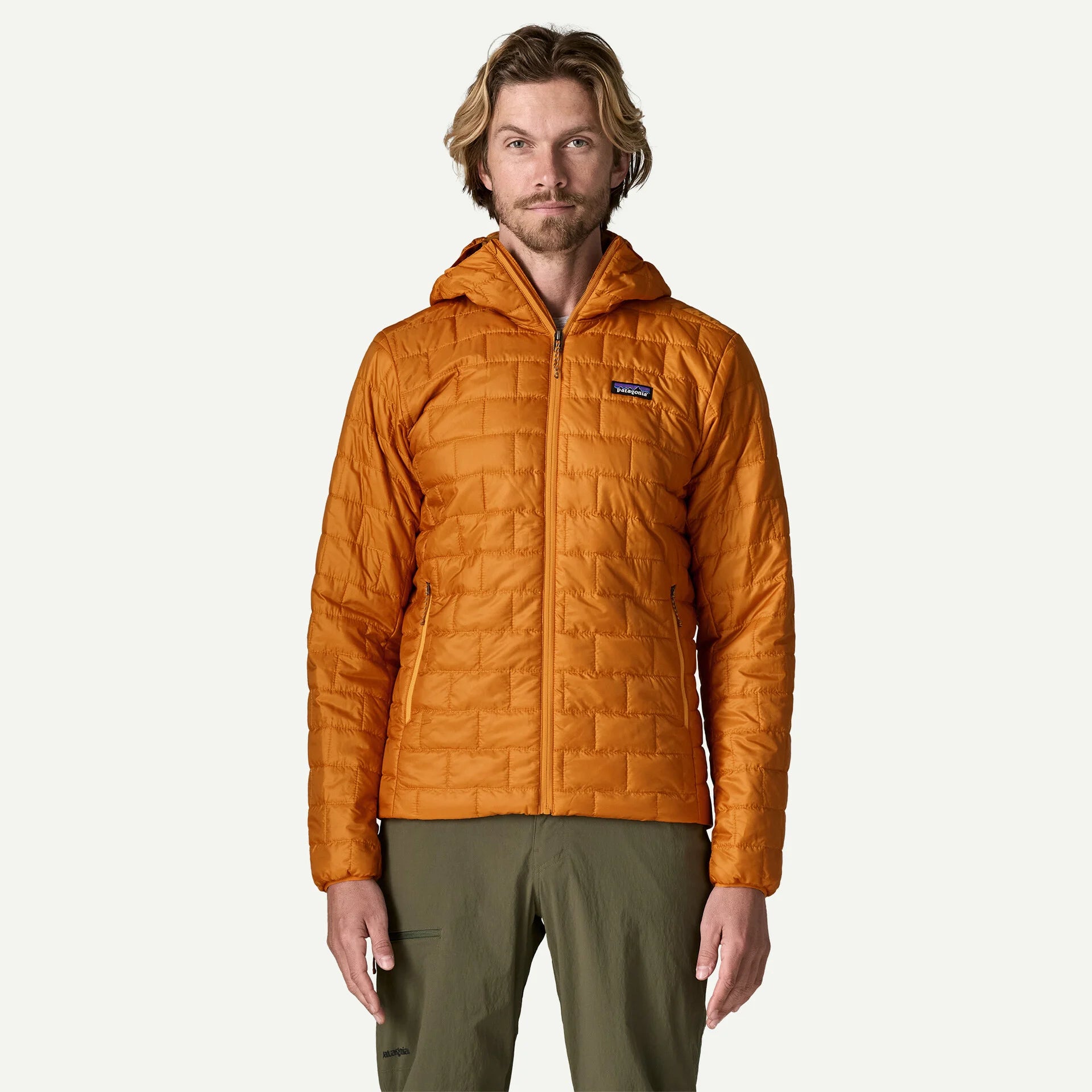 Patagonia Men's Nano Puff® Hoody-Autumn Orange-Killington Sports