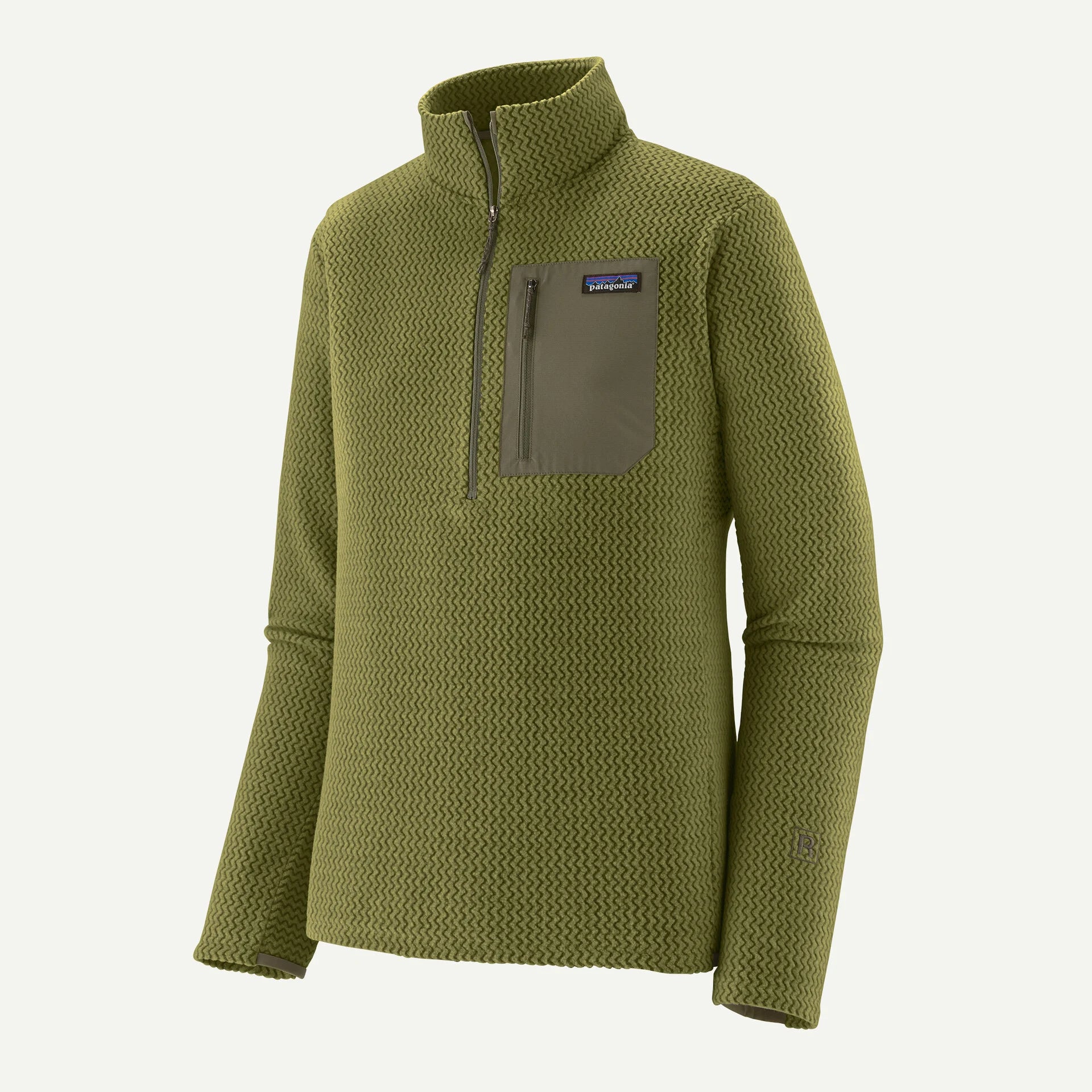 Patagonia Men's R1® Air Zip-Neck-Caper Green-Killington Sports