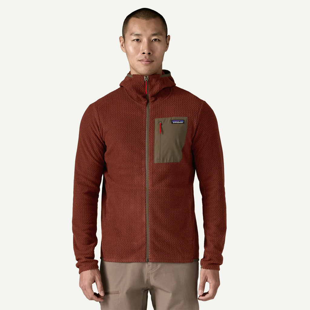 Patagonia Men's R1® Air Full-Zip Hoody-Dried Vanilla-Killington Sports