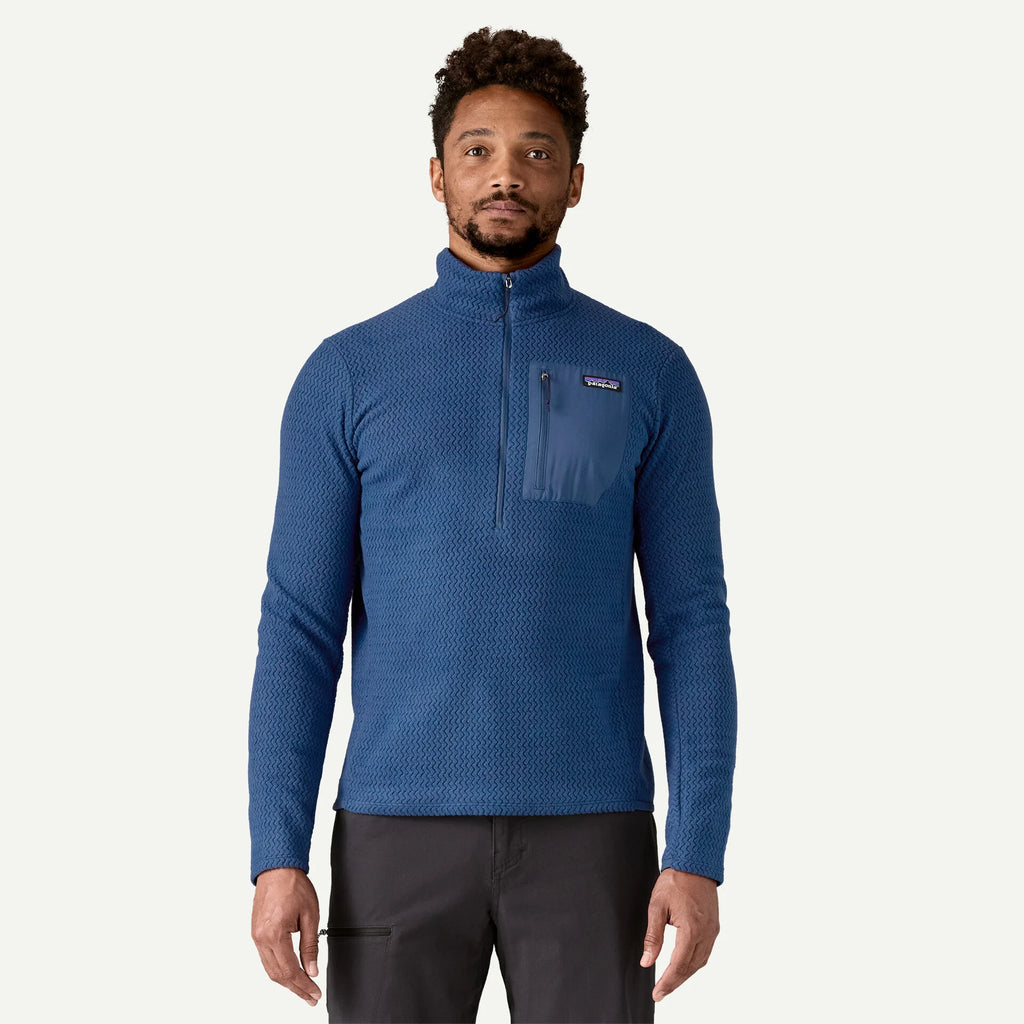 Patagonia Men's R1® Air Zip-Neck-Clement Blue-Killington Sports