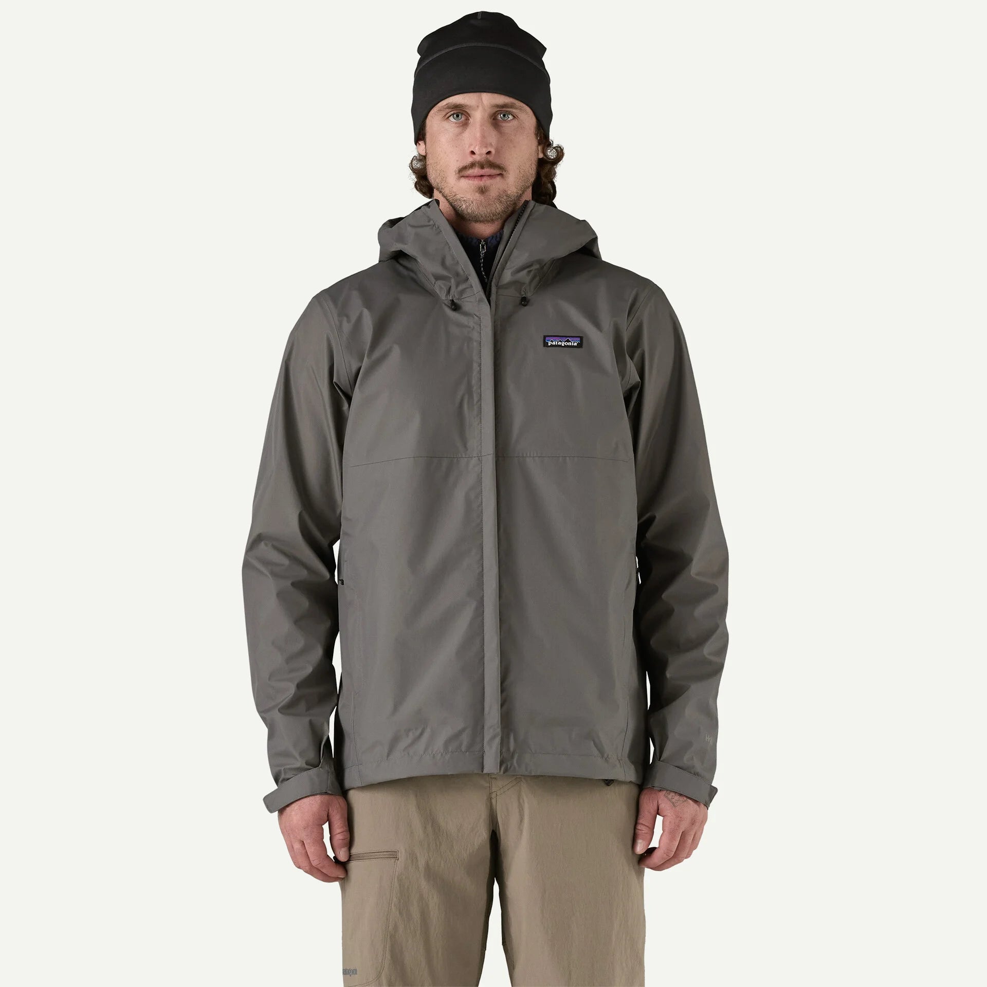 Patagonia Mens Torrentshell 3L Rain Jacket-Noble Grey-Killington Sports