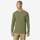 Patagonia Men's Tropic Comfort Natural UPF Crew-Buckhorn Green-Killington Sports