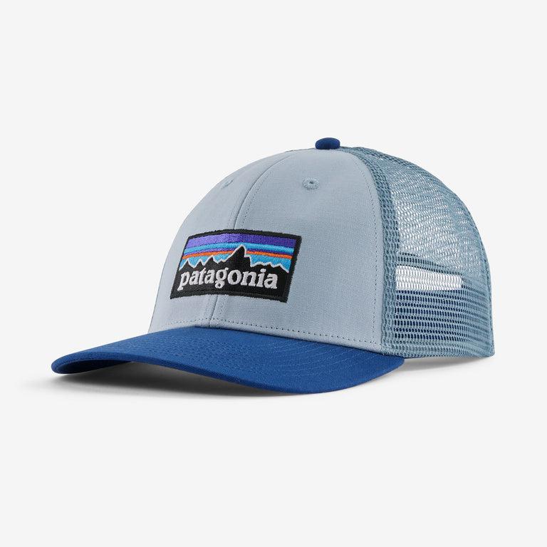Patagonia P-6 Logo LoPro Trucker Hat-Steam Blue-Killington Sports