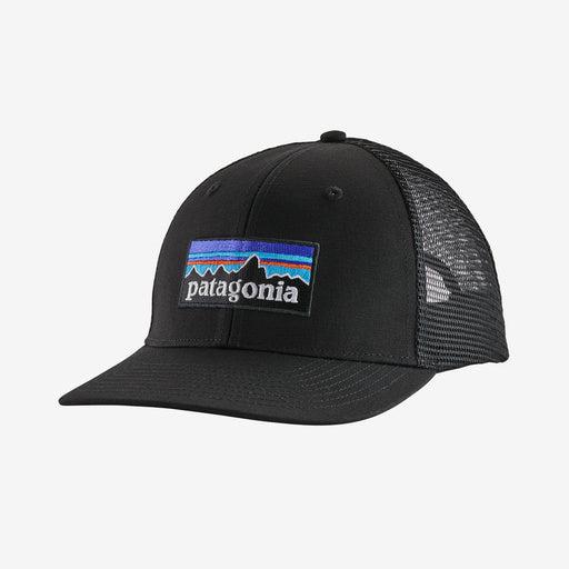 Patagonia P-6 Logo Trucker Hat-Black-Killington Sports