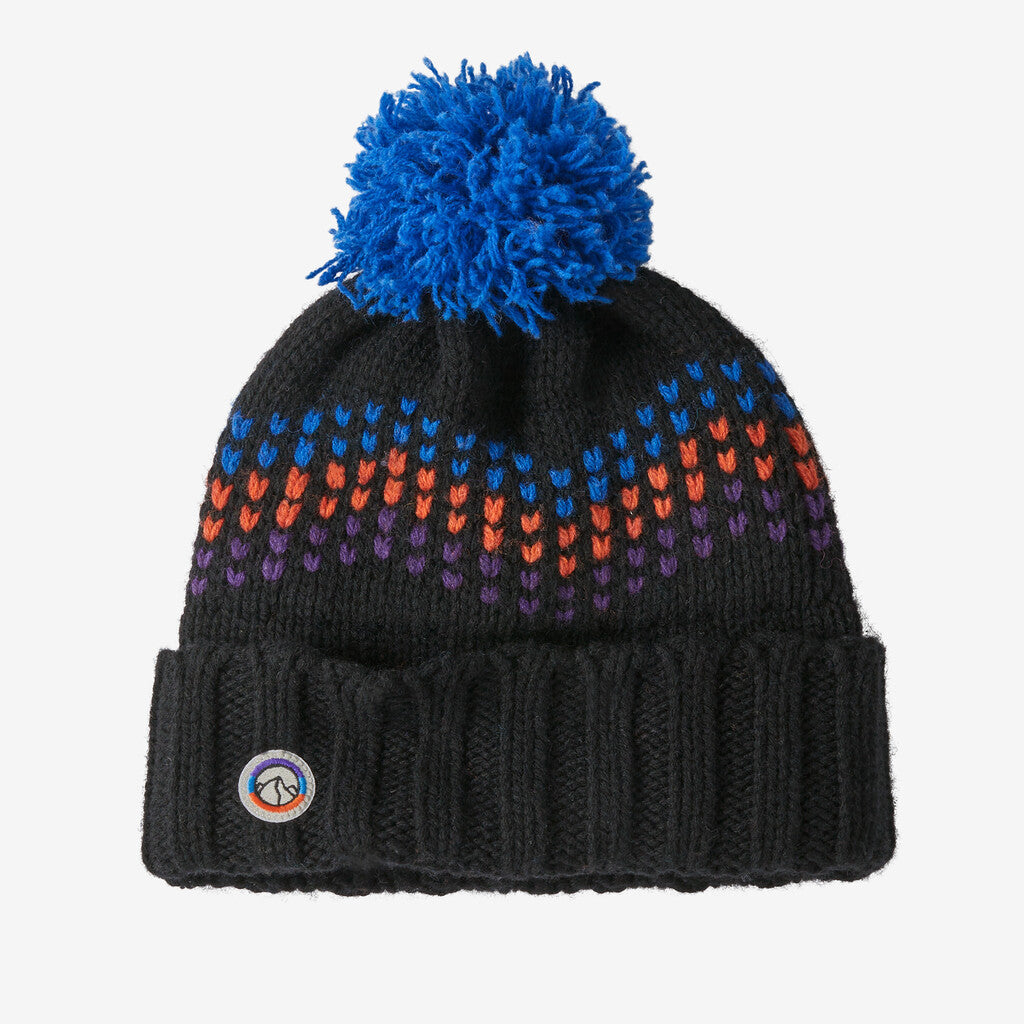 Patagonia Snowbelle Beanie-Wavy Dot: Black-Killington Sports