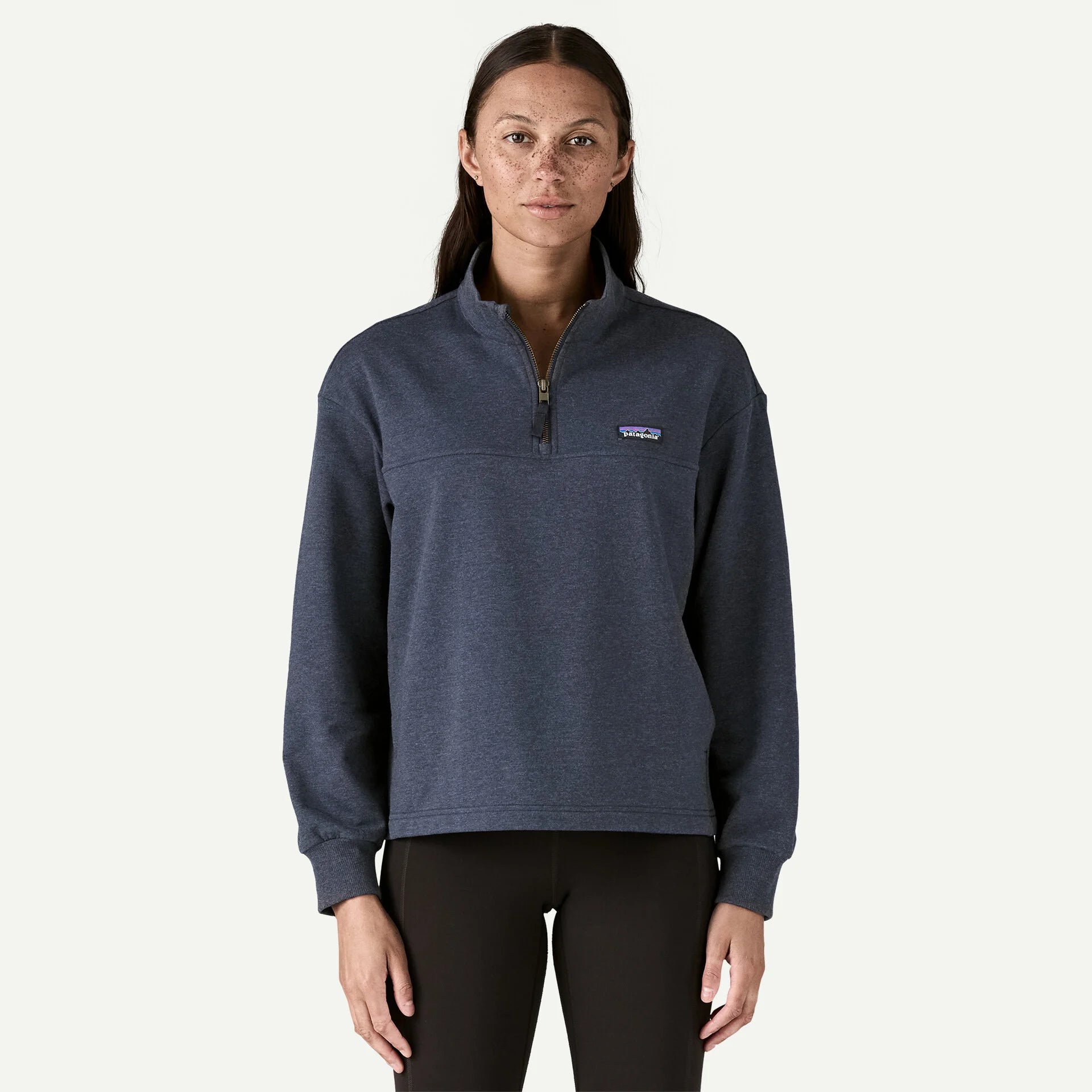 Patagonia Women's Ahnya Pullover-Sunken Blue-Killington Sports
