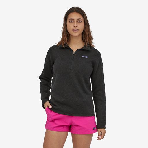Patagonia Women's Better Sweater® 1/4-Zip Fleece-Black-Killington Sports