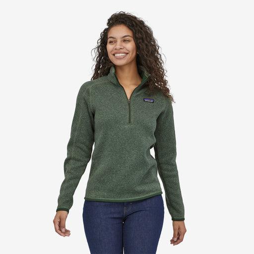 Patagonia Women's Better Sweater® 1/4-Zip Fleece-Hemlock Green-Killington Sports