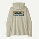 Patagonia Women's Capilene® Cool Daily Hoody - Boardshort Logo-Dyno White-Killington Sports